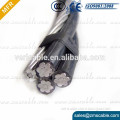 0.6/1kV PVC Insulated Aerial Cable (Aerial Bundled Conductor, Service Drop Cable)